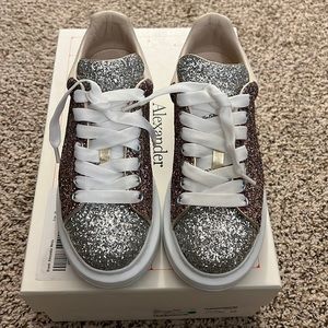 Alexander McQueen Galaxy Glitter Sneaker